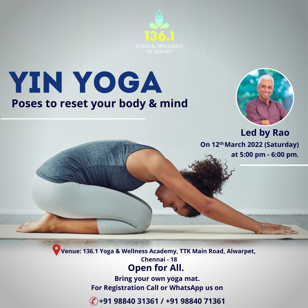 Yin Yoga Poses to Reset Your Body and Mind