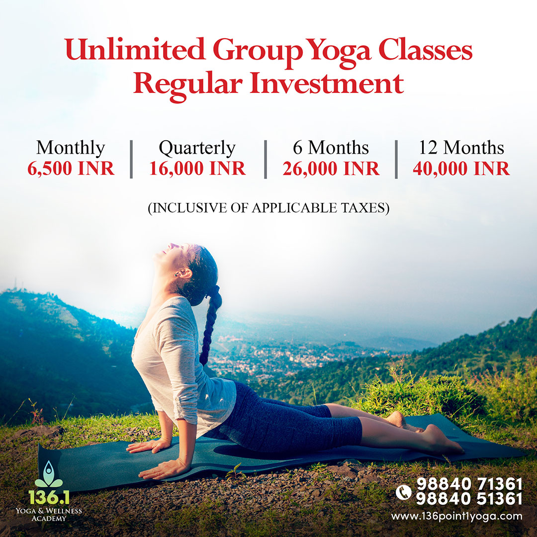 136point1yoga Unlimited Yoga Class