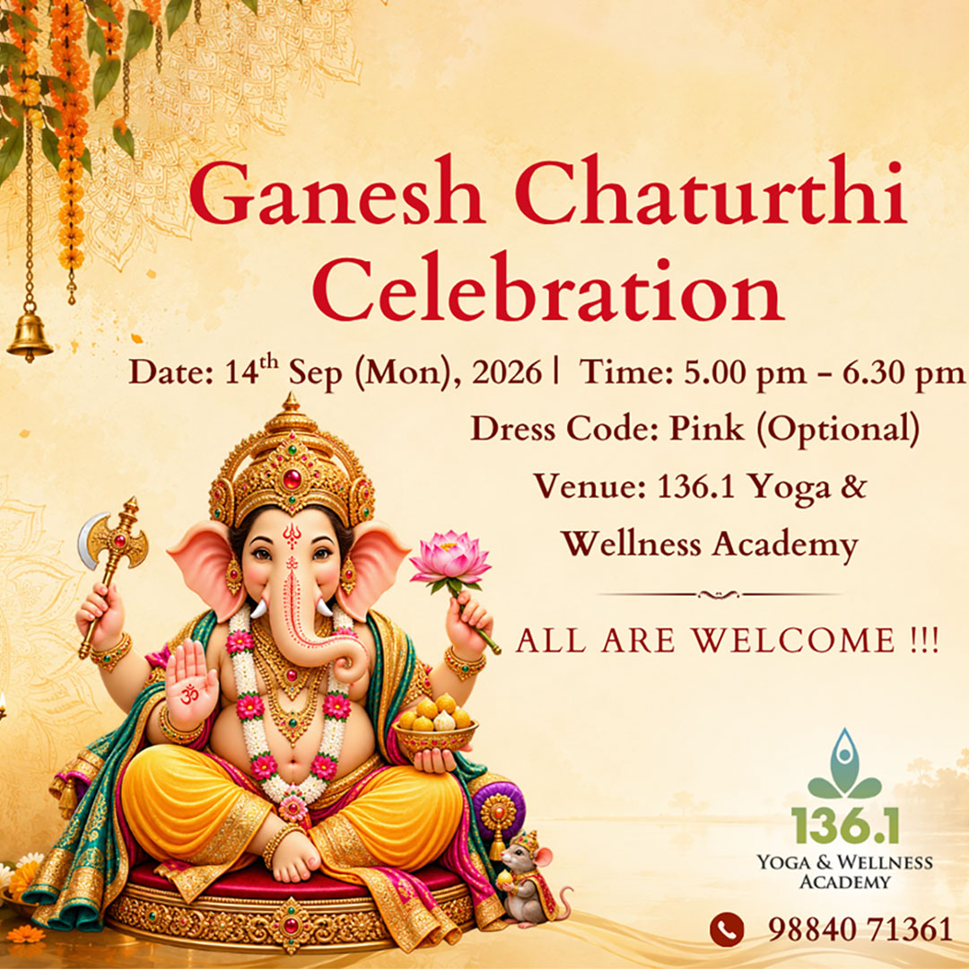 136point1yoga Ganesh Chaturthi Celebration 26 Insatagram ad